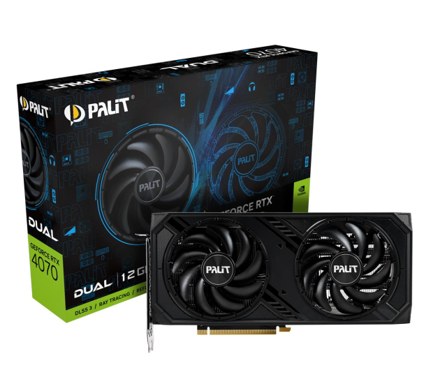 Palit GeForce RTX 4070 Dual 12GB GDDR6X - 1124961 - zdjęcie